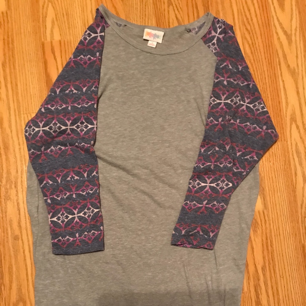 LuLaRoe 3/4 sleeve shirt